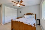 Upstairs Main Bedroom with queen bed at Moon Tide